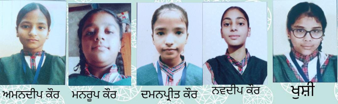 भंगाल खुर्द स्कूल की 5 छात्राएं मेरिट सूची में आईं